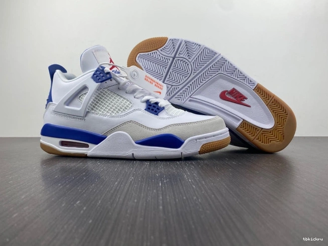 Rep TBkick Blue 4 Jordan Retro Pine SB DR5415-140 0723